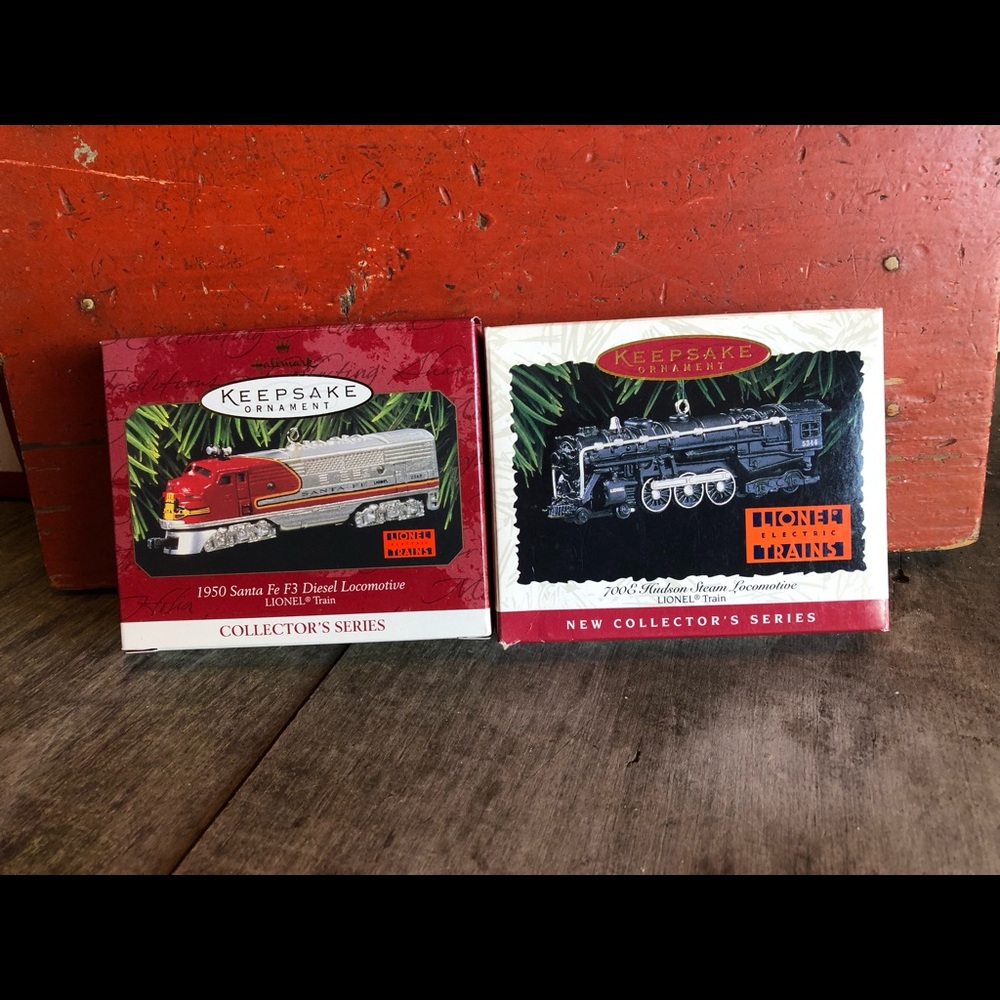 Hallmark Lionel Electric trains 1996 & 1997 MIB